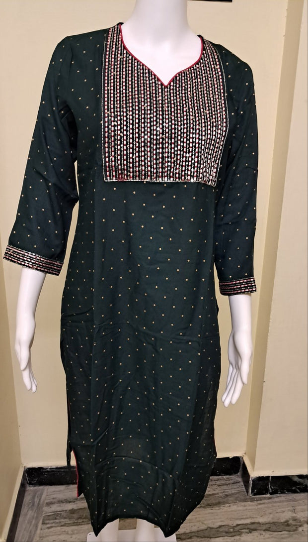 Sequence kurti