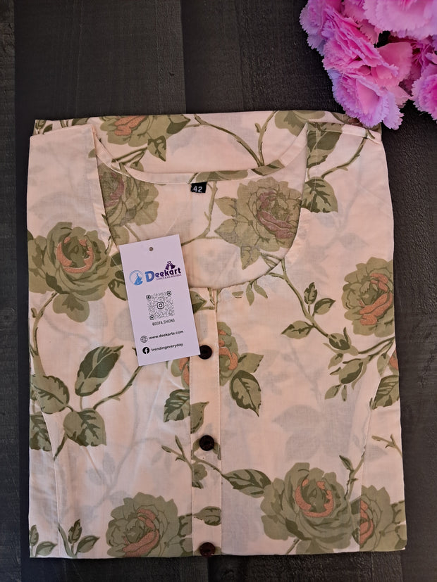 FCK2 - Green floral