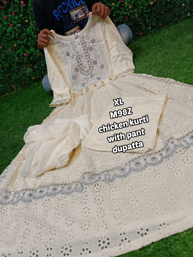 CHS1 - Chikangari suit