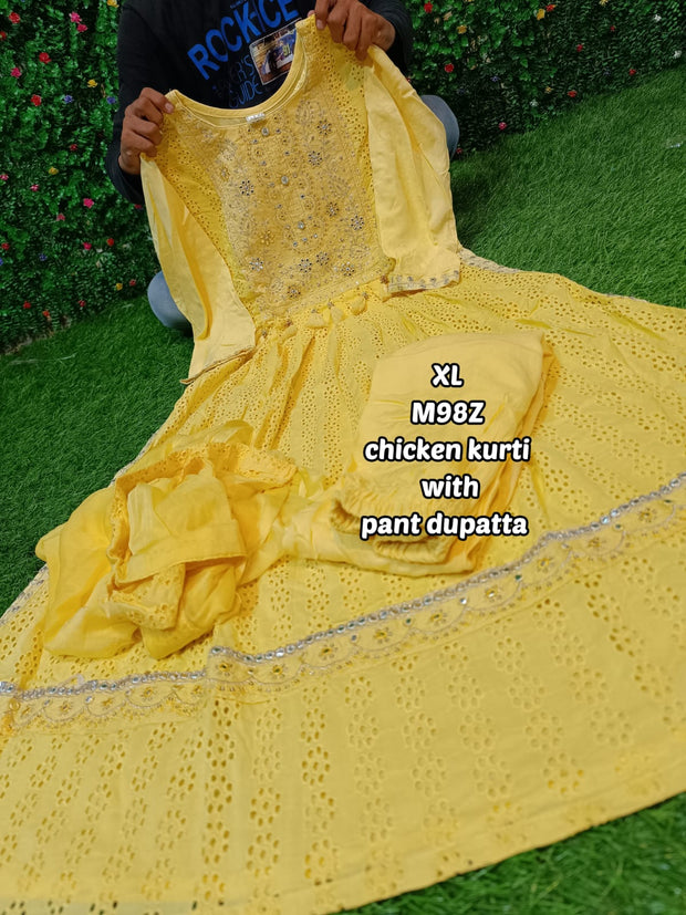 CHS2 - Chikangari suit