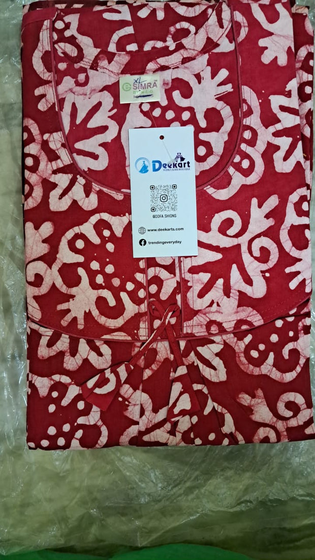NIGHTY76 - Batik print nighty