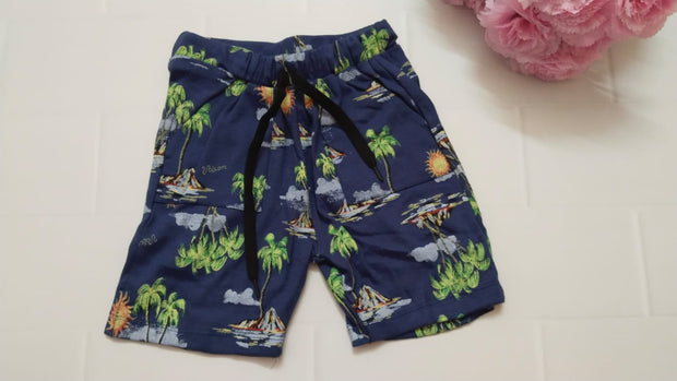 DKIDSP31 - Boys printed shorts