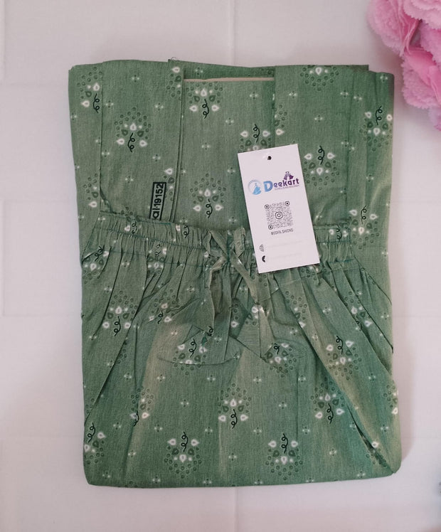 NIGHTY37 - Mixed cotton nighty
