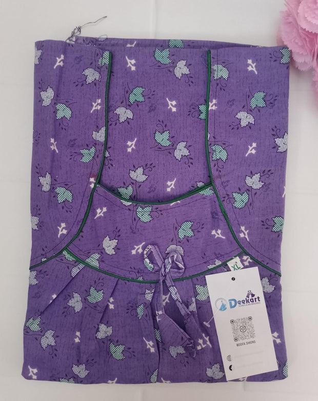 NIGHTY18 - Mixed cotton nighty