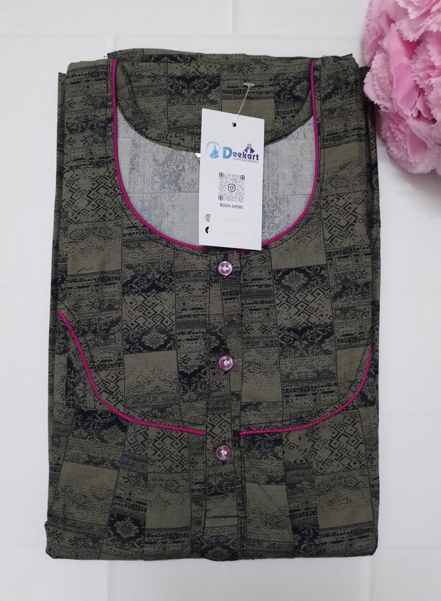 NIGHTY36 - Pure cotton nighty