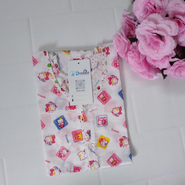 DKIDFK7 - Girl Kids frock