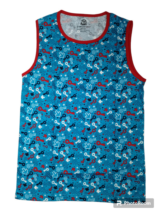 BKT1 - Boy Kids sleeveless T shirts/vest