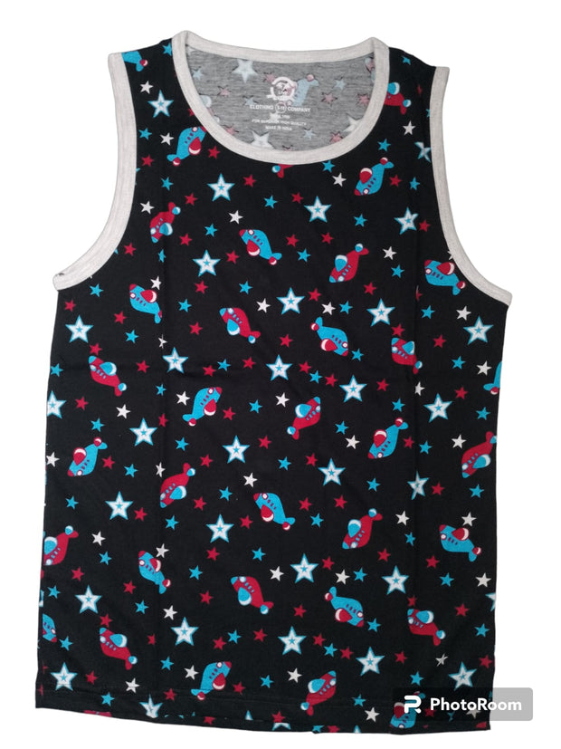 BKT1 - Boy Kids sleeveless T shirts/vest
