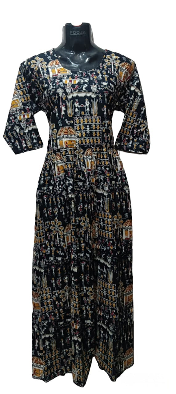 CGN1 - Maxi cotton gown
