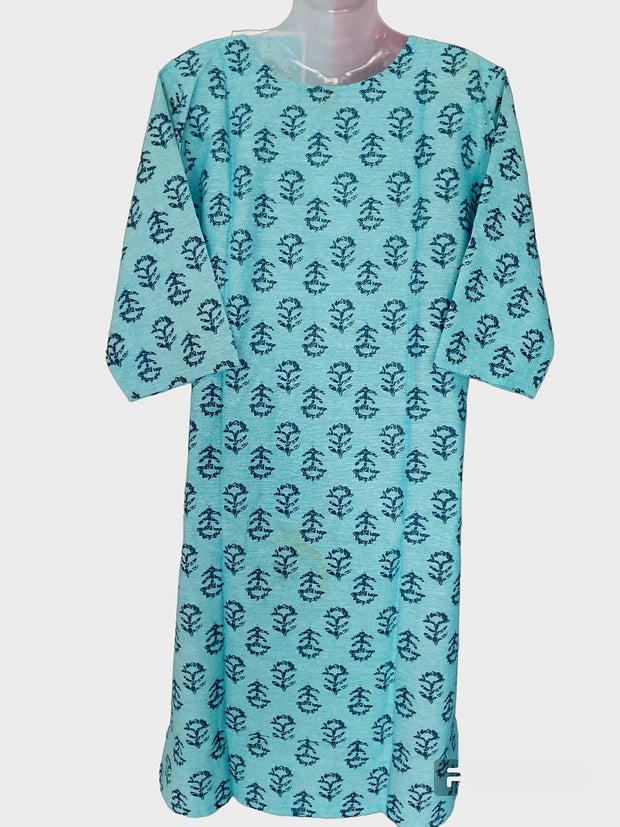 Straight cut kurti