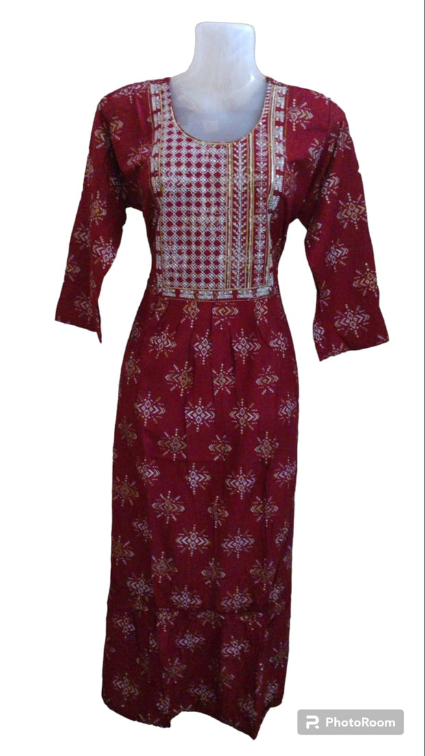RKUR11 - Umbrella type kurti