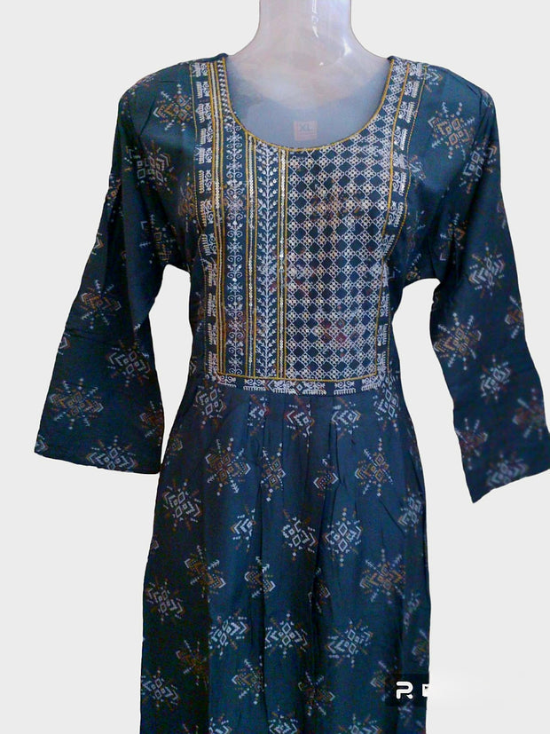 RKUR13 - Umbrella type kurti