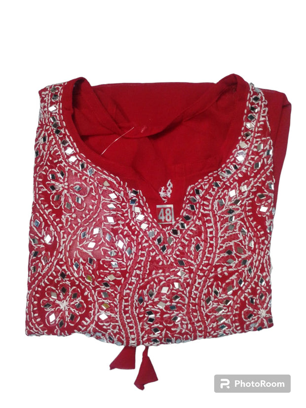 DTUNM1 - Mirror short kurti