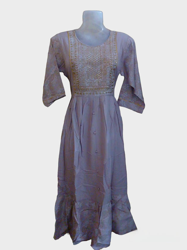 RKUR6 - Umbrella type kurti