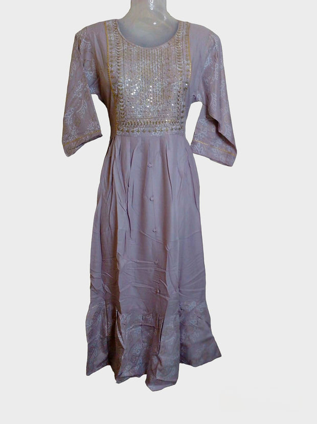 RKUR6 - Umbrella type kurti