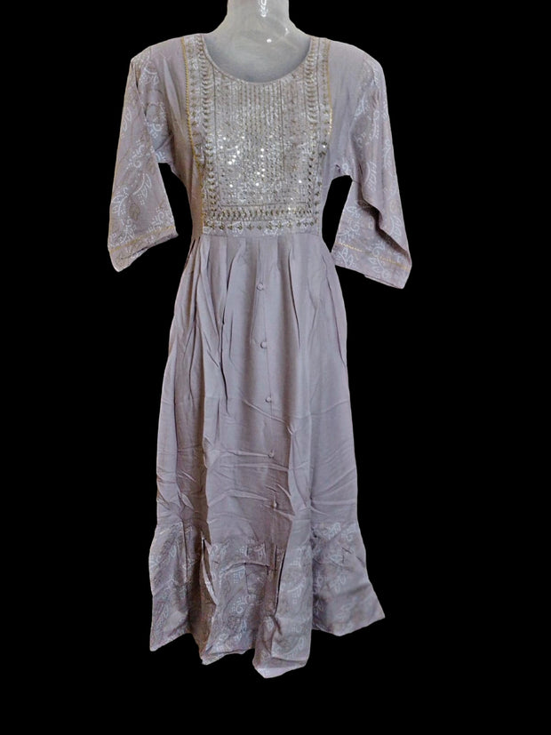 RKUR6 - Umbrella type kurti