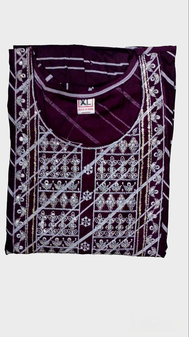RKUR7 - Umbrella type kurti