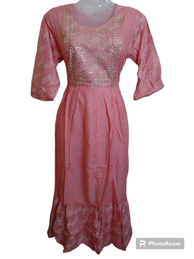 RKUR5 - Umbrella type kurti