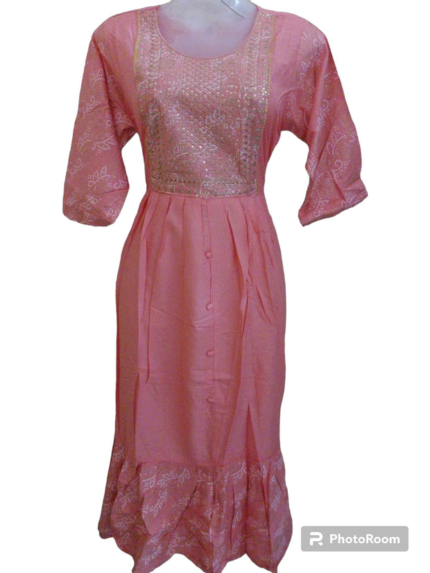 RKUR5 - Umbrella type kurti