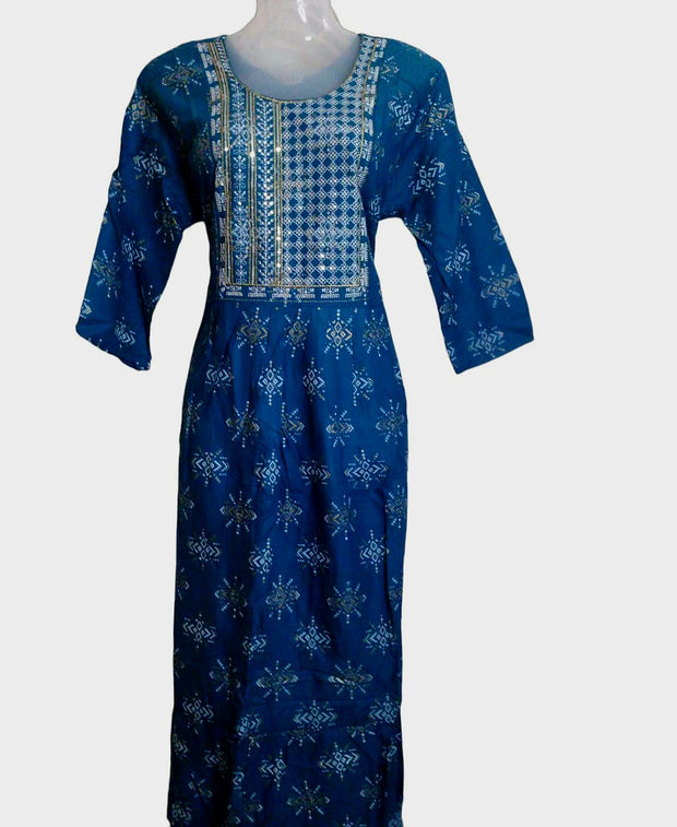 RKUR8 - Umbrella type kurti