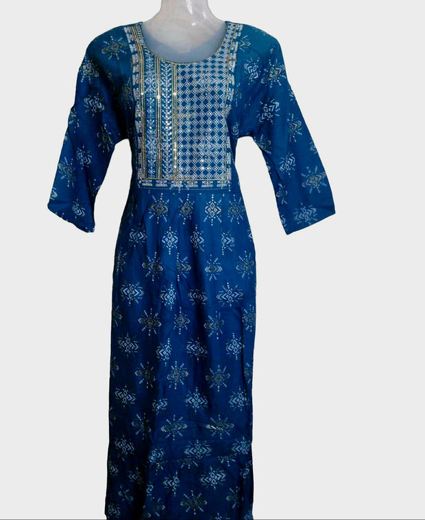 RKUR8 - Umbrella type kurti