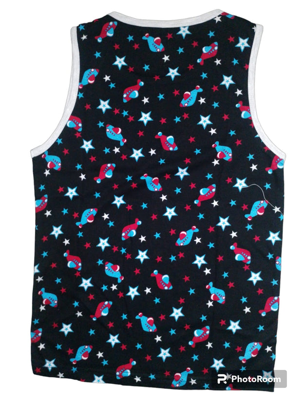 BKT1 - Boy Kids sleeveless T shirts/vest