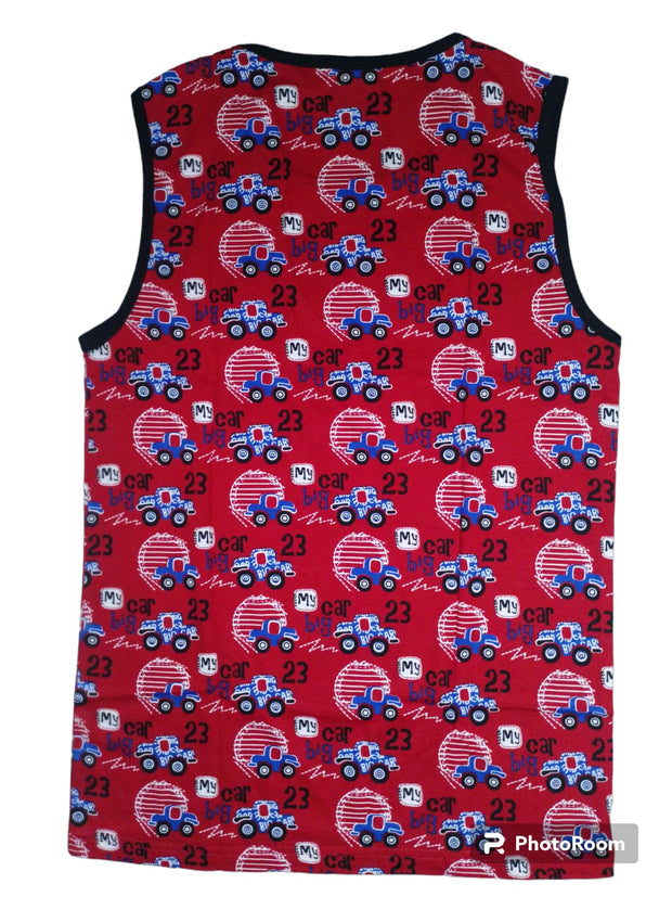 BKT1 - Boy Kids sleeveless T shirts/vest