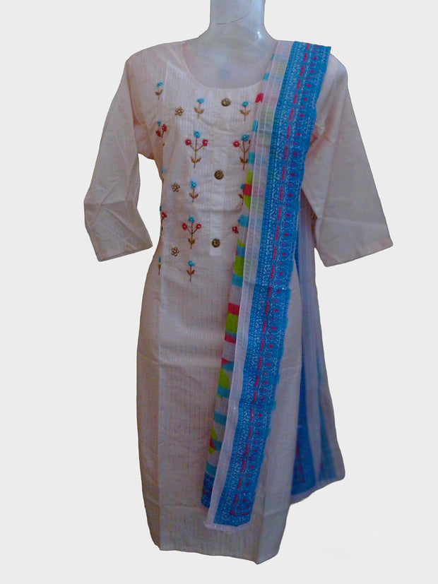 CHST13 - Chanderi silk Suit