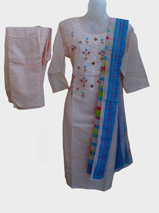 CHST13 - Chanderi silk Suit