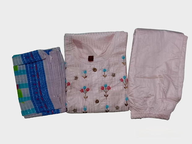 CHST13 - Chanderi silk Suit