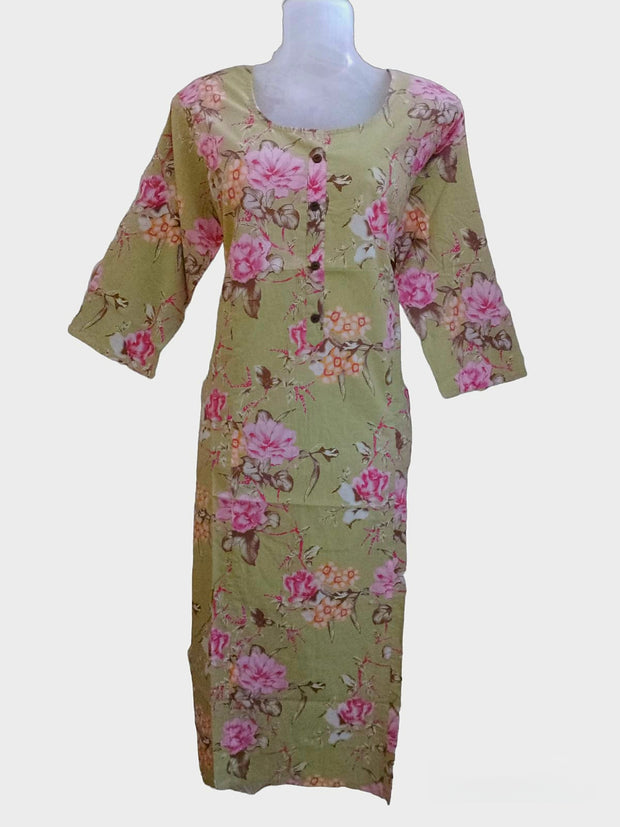 FCK1 - Side slit kurti