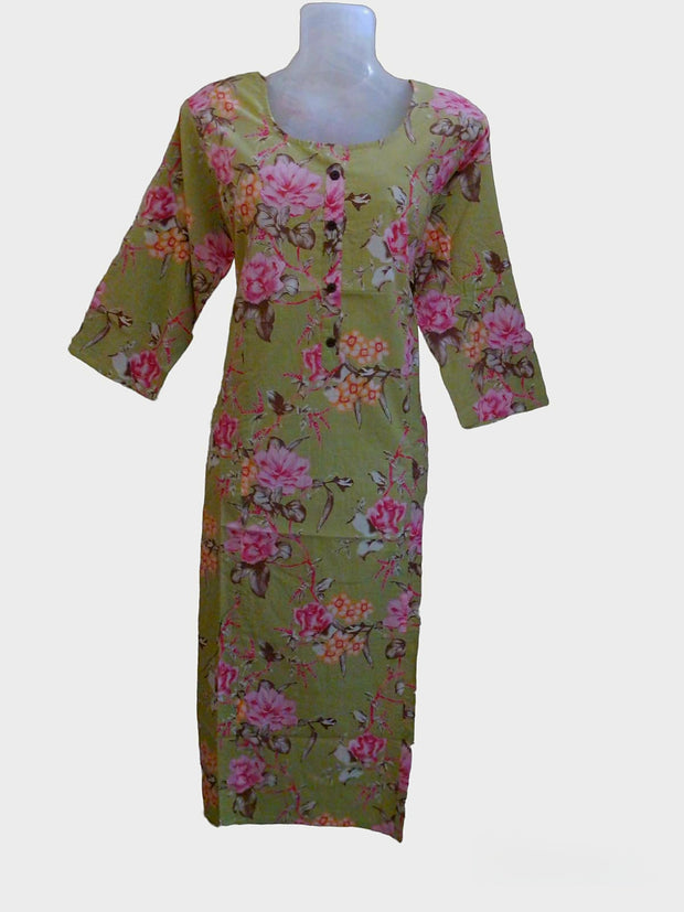 FCK1 - Side slit kurti