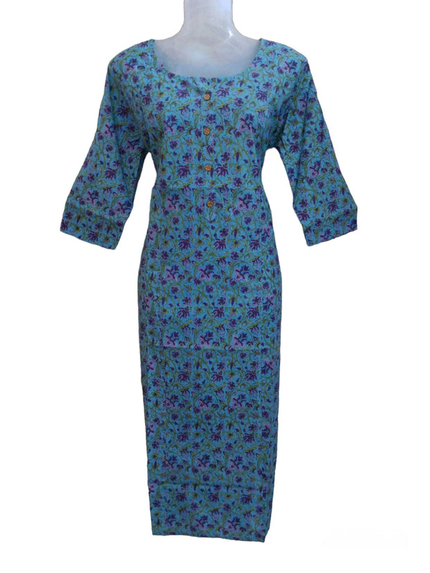 Side slit kurtis