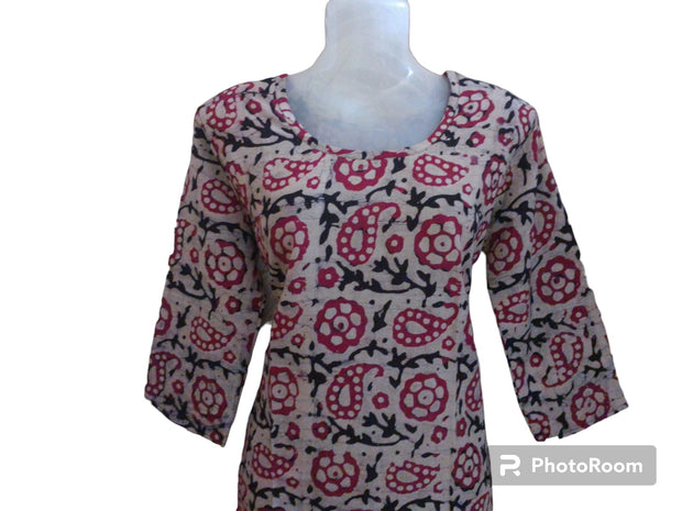 DSKS3 - 3/4th sleeves kurti
