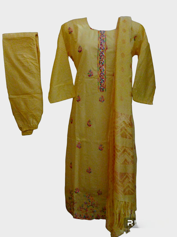 CHST3 - Chanderi silk suit