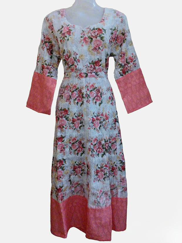 DCSETM3 - Chikangari Anarkali suit