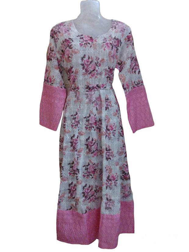 DCSETM4 - Floral Anarkali suit