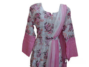 DCSETM4 - Floral Anarkali suit