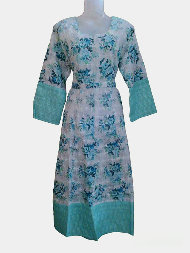 DCSETM1  - Anarkali chikan suit