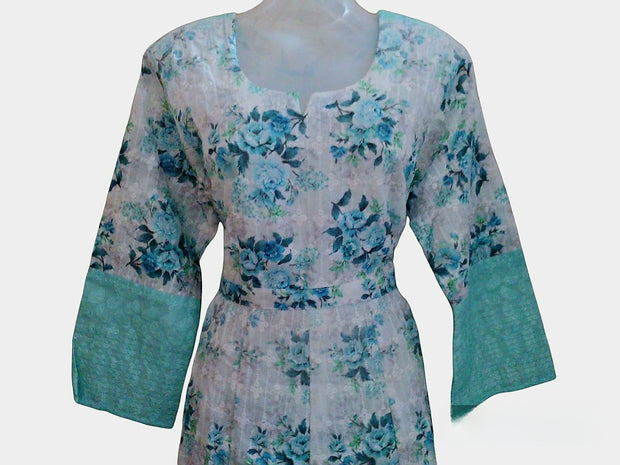 DCSETM1  - Anarkali chikan suit