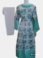 DCSETM1  - Anarkali chikan suit