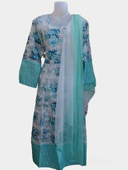 DCSETM1  - Anarkali chikan suit