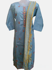 CHST10 - Chanderi silk suit