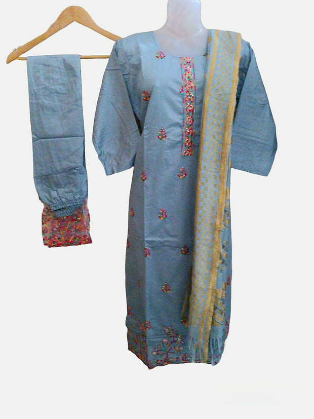 CHST10 - Chanderi silk suit