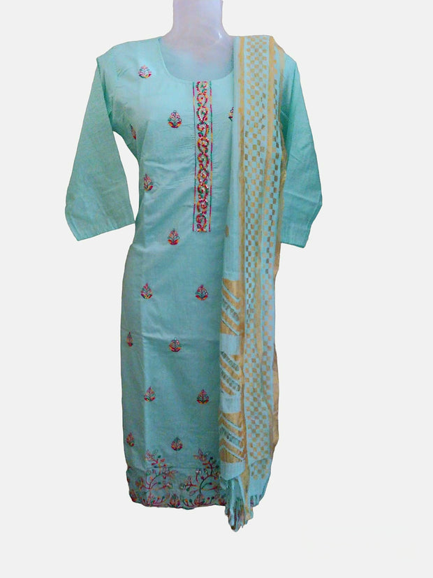 CHST11 - Chanderi silk suit