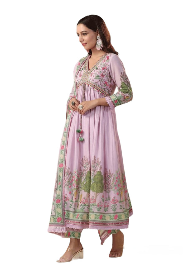 DSUITA1 - Shiffon Anarkali Suit