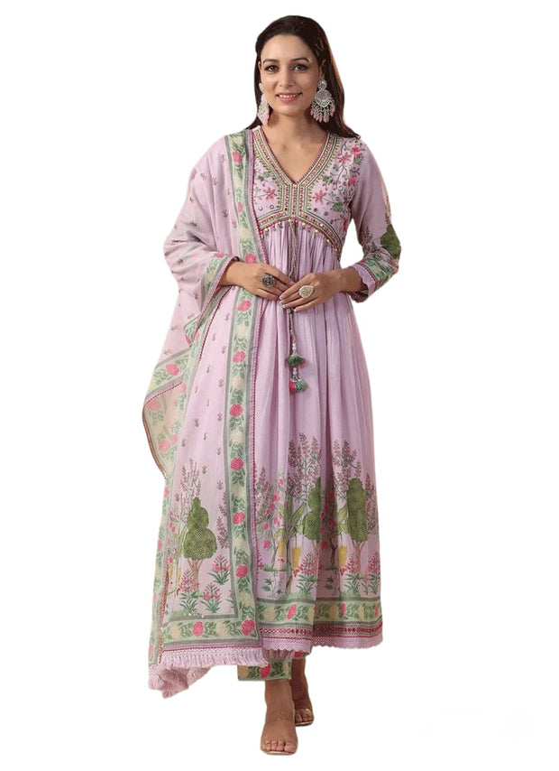 DSUITA1 - Shiffon Anarkali Suit