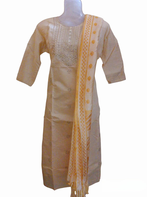 CHST7 - Chanderi silk Suit