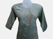 CHST6 - Chanderi silk suit