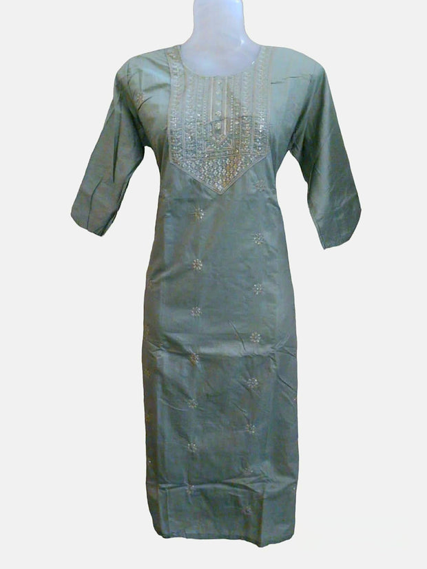 CHST6 - Chanderi silk suit